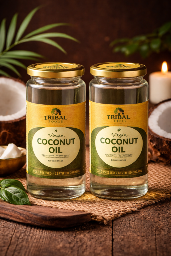 Extra Virgin Coconut Oil (Cold-Pressed & Pure)