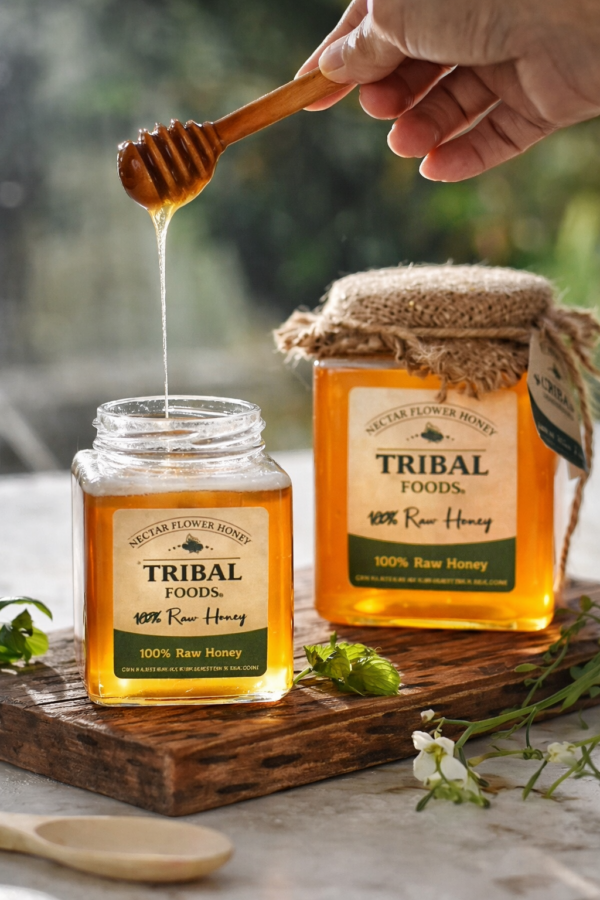 100% Raw Nectar Flower Honey