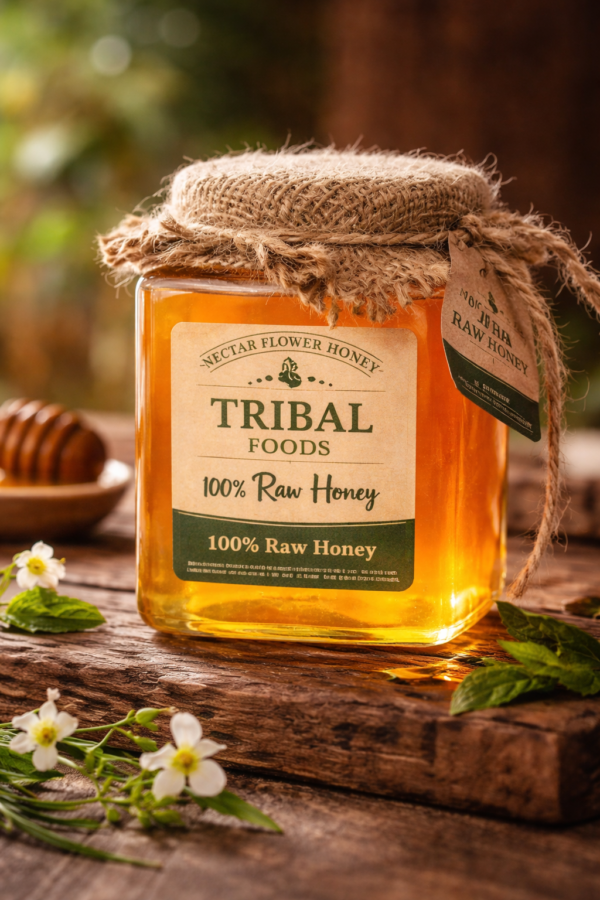100% Raw Nectar Flower Honey